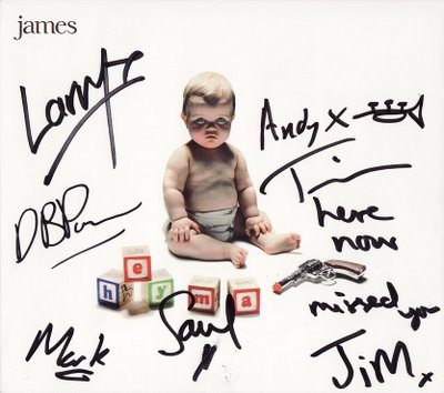 Signed James album