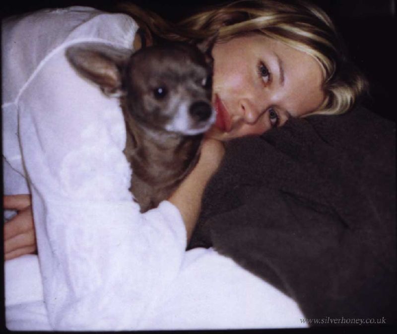 Polaroid of Char & Hugo