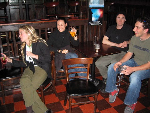 Char and friends in Cafe Du Nord